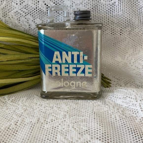 Vintage Anti-Freeze Design Cologne Bottle. Good condition/empty/no b… - Picture 1 of 6